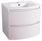 Конзолен PVC шкаф 8055-60СМ + УМИВ.8055-60, Inter Ceramic