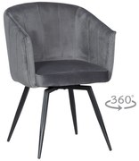 Трапезен стол VENICE - графит