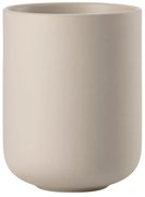 Бежова керамична чаша за четки за зъби Sensu – Zone