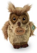 Rappa - Плюшен Рогат бухал, 16 см., серия Еко приятели