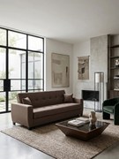 Разтегателен диван Baron 3seater-кафяво