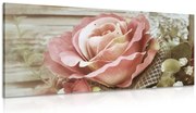 Картина на платно – Елегантни винтидж рози