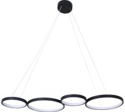 LED Пендел FLAMENCO LED/42W/230V 4000K черен