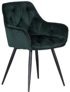 Трапезен стол LATINA - зелен