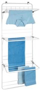 WENKO 63010800 - Сушилник за пране 51 x 142 см бял/сив