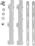 Baby Dan - Комплект за закрепване на преграда - White