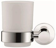 Duravit 99191000 - стенен държач за четки за зъби D-CODE, ляв, лъскав хром