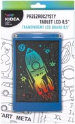 Kidea - Прозрачен LCD таблет Син 90266