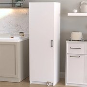 Шкаф Altay TopMebel от меламин за кухня/баня в бял цвят 48,9x44,1x155,5см.