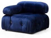 1-местен диван Bubble L1 - Velvet Синьо