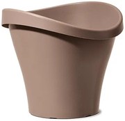 Саксия Wave Tulip - Кафява 30см