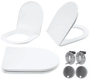 Седалка за тоалетна UF FLAT WHITE CARLO