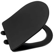 Sapho - Седалка за тоалетна SoftClose PACO черна