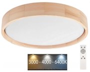 Brilagi - димируема таванна LED лампа MANAROLA LED/24W/230V + с дистанционно управление
