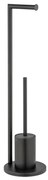 WENKO 25675100 - комплект за тоалетна FERLA 18x69,5 cm черен