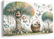 Картина на платно – Магически свят под дървото на мечтите