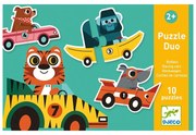 Djeco - Пъзел Duo Racing Cars DJ08148