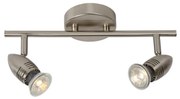 Lucide 13955/10/12 - LED Точково осветително тяло CARO-LED 2xGU10/5W/230V хром