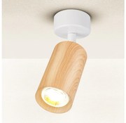 Brilagi - Спот SELE 1xGU10/30W/230V бял/дъбов декор