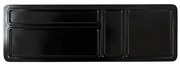 Horecano - Табла двустранна за хотелска козметика и консумативи черна 325x106x11mm  (411513BK)