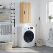 830503 vidaXL Стенен шкаф, дъб сонома, 34,5x34x90 см, инженерно дърво
