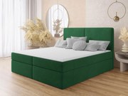 Тапицирано легло Claire с матрак и топ-Prasino-140 x 200