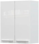 Висящ шкаф Raval V7-60-2K-White - White glossy