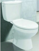 Моноблок ICC 1072, Inter Ceramic, седалка и капак, порцелан, бял