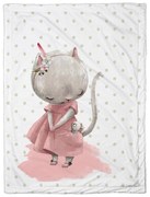 Бебешко одеяло Мишка, 100 x 70 cm Forest School - Little Mouse - Butter Kings