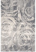 Сив вълнен килим 133x190 cm Ros - Agnella