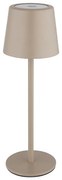 Globo 58482S-LED Външна настолна лампа VAN. 12W/5V 2200mAh IP44 крем