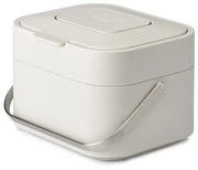 Бял контейнер за компостируеми отпадъци 4 L Intelligent Waste - Joseph Joseph