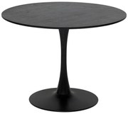 Трапезна маса atmosphera Elias, MDF, 100x76 cm - Черен