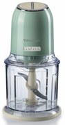 Чопър Ariete VINTAGE 0438/04, 400W, 600 мл, 2 скорости, Неръждаема стомана, Градуирана чаша, Зелен