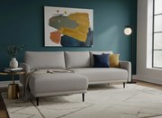 Ъглов диван Солас-екру-ляв