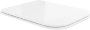 Mexen тоалетна седалка със забавено падане, тънка, дуропласт, бял гланц - 39090100