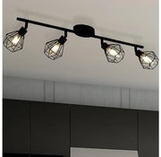 Eglo 55301 - LED спот ZAPATA 4xG9/3W/230V, черен