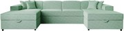 Ъглов диван Santos U-Мента