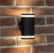 Kanlux 38886 - Екстериорен аплик ZEVI 2xGU10/10W/230V IP54 черен