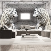 тапети - Stone Lions 400x280