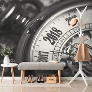 Фототапет – Черно-бял джобен часовник