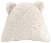 Кремава детска възглавница за диван от букле Bear – Wigiwama