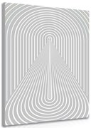 Картина на платно – Перспектива на дъгата Mid-Century