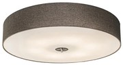 Интелигентна таванна лампа Таупо 70 см с 6 WiFi крушки A60 - Drum Jute