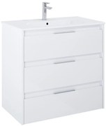 Конзолен шкаф за баня A852017806, с умивалник, 80.5х46х74см