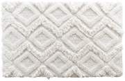 Бял килим за баня 50x80 cm Ikatis – douceur d'intérieur