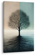 Картина на платно – Дърво на светлината и мрака