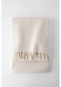 Кремаво одеяло със съдържание на памук , 140 x 180 cm Zen - Euromant