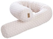 Бежов калъф за матрак за детско легло със смес от памук 170 cm Frosty Almond – Roba