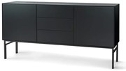 Черен нисък скрин 180x89 cm Edge by Hammel - Hammel Furniture